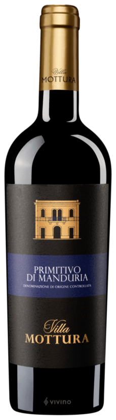 Villa Mottura Primitivo di Manduria 75cl